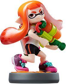 Nintendo Amiibo Splatoon-Inkling Girl (Orange) (Diversen), Verzamelen, Beelden en Beeldjes, Nieuw, Ophalen of Verzenden
