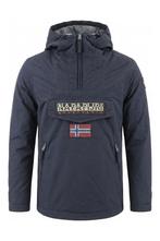 Napapijri Jas in maat M Zwart, Kleding | Heren, Jassen | Winter, Verzenden, Zo goed als nieuw, Zwart, Napapijri