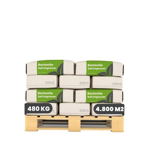 Bentoniet Klei - Zandgrond Bodemverbeteraar( 24x = 480 kg -, Tuin en Terras, Aarde en Mest, Mest, Verzenden