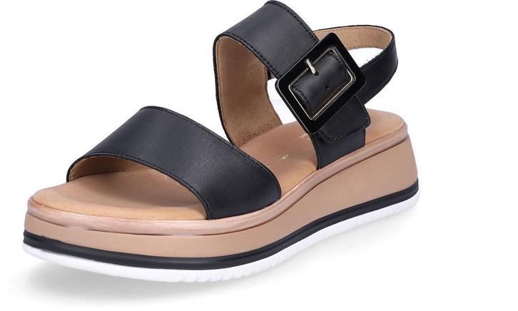 Gabor - maat 42 -Dames - zwart - sandalen, Kleding | Dames, Schoenen, Verzenden