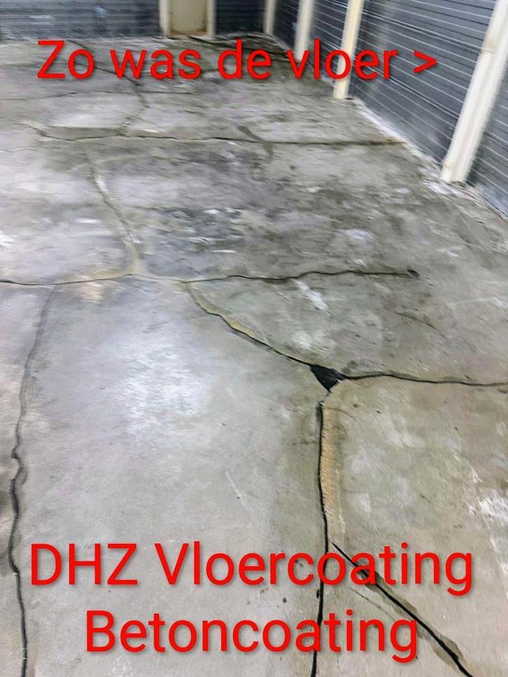 240m2 - 2K Epoxy Showroom vloercoating - Auto Garage Opslag, Doe-het-zelf en Verbouw, Verf, Beits en Lak, 20 liter of meer, Grijs