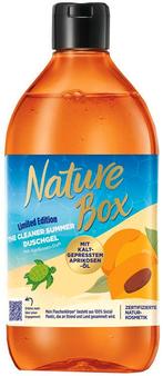 Nature Box Douchegel Abrikoos 385 ml, Sieraden, Tassen en Uiterlijk, Uiterlijk | Lichaamsverzorging, Verzenden, Nieuw