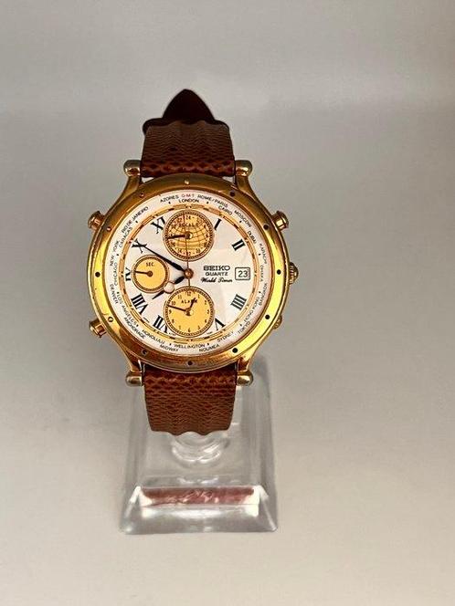Seiko - World Timer - Zonder Minimumprijs - 5T52-7A10 -, Sieraden, Tassen en Uiterlijk, Horloges | Antiek