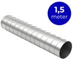 Spirobuis Ø 80mm - staal - Lengte 1,5 meter, Verzenden, Nieuw