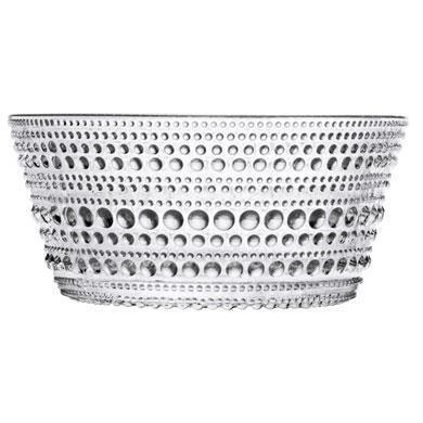 20% Korting | Iittala Kastehelmi Kom, Huis en Inrichting, Keuken | Servies, Zo goed als nieuw, Glas, Verzenden