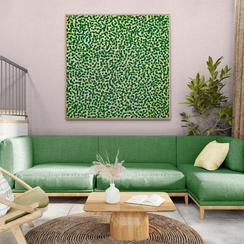 Lu Olea - Verde Aliento - XL, No Reserve, Antiek en Kunst, Kunst | Schilderijen | Modern