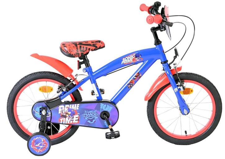 Sonic Kinderfiets - Jongens - 16 inch - Blauw - Twee, Fietsen en Brommers, Fietsen | Kinderfietsjes, Nieuw, Verzenden