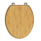 Toiletbril Schutte Lupos Natural Bamboo Bruin, Ophalen of Verzenden, Nieuw