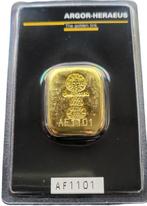 50 gram Argor Heraeus goudbaar, Goud, Verzenden