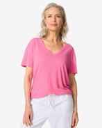HEMA Dames T-shirt Evie lichtroze, Verzenden, Nieuw