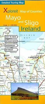Fiets- en wandelkaart Mayo en Sligo Xploreit Map of County, Boeken, Atlassen en Landkaarten, Nieuw, Verzenden