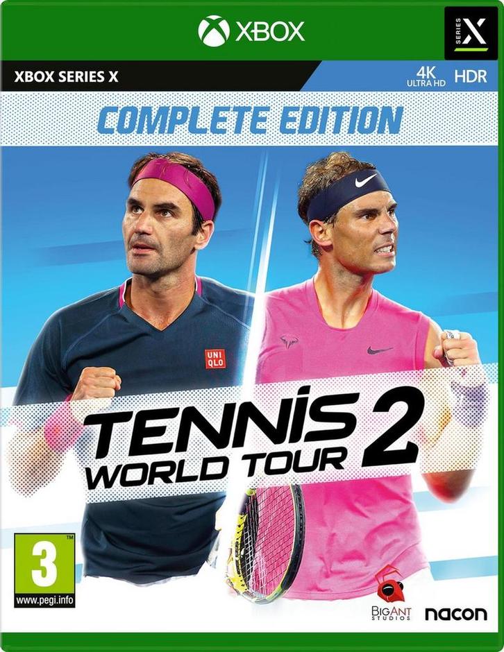 Tennis World Tour 2 - Complete Edition - Xbox Series X, Spelcomputers en Games, Games | Xbox One, Verzenden