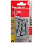 Spreidplug | Fischer | 10 stuks (10x50), Doe-het-zelf en Verbouw, IJzerwaren en Bevestigingsmiddelen, Verzenden, Nieuw