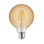 LED Lamp - Filament Rustiek - Globe - E27 Fitting - 6W, Huis en Inrichting, Nieuw, E27 (groot), Ophalen of Verzenden, Led-lamp