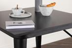 Eettafel - Lara - 80x80 cm - Zwart - Jörn, Huis en Inrichting, Tafels | Eettafels, Verzenden, Nieuw