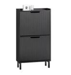 Schoenenkast Smal met 2 Kieplades – Modern Ruimtebesparend R, Huis en Inrichting, Kasten | Schoenenkasten, Verzenden, Nieuw