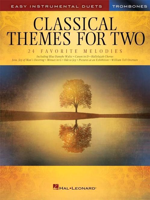 Classical Themes for Two Trombones, Muziek en Instrumenten, Bladmuziek, Trombone, Nieuw, Ophalen of Verzenden