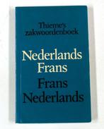 Thiemes zakwoordenboek neditie Frans Frans neditie, Boeken, Woordenboeken, Verzenden, Gelezen