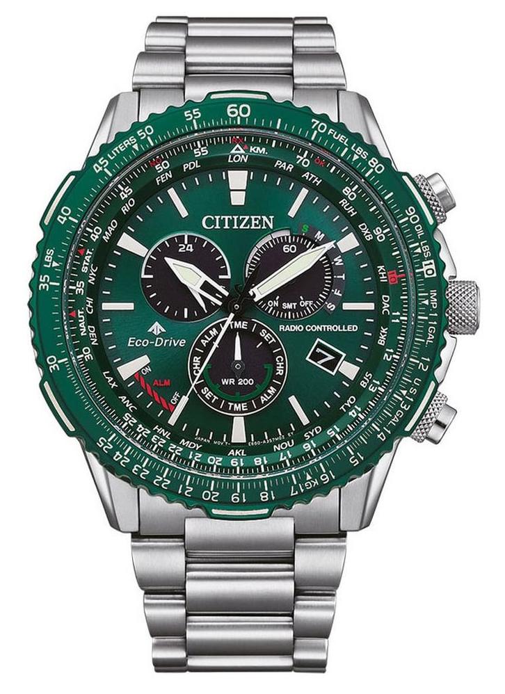 Citizen CB5004-59W Promaster Sky Radio Controlled horloge, Sieraden, Tassen en Uiterlijk, Horloges | Heren, Staal, Nieuw, Staal