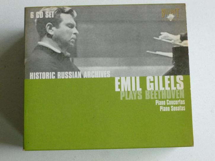 Emil Gilels plays Beethoven (6 CD), Cd's en Dvd's, Cd's | Klassiek, Zo goed als nieuw, Verzenden