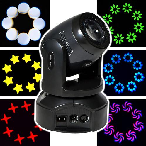 QTX GOBO Beam 100W LED Moving Head Met 7 Gobos, Muziek en Instrumenten, Licht en Laser, Overige typen, Nieuw, Verzenden