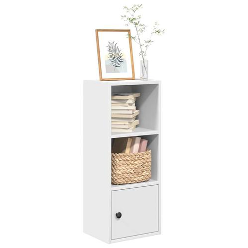 vidaXL Boekenkast 31x24x77 cm bewerkt hout wit, Huis en Inrichting, Kasten | Boekenkasten, Nieuw, Overige houtsoorten, Verzenden