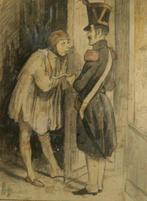 After Honoré Daumier (1808-1879), Naar - Emotions