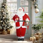Kerstman, Kerstdecoratie, 120 Cm, Buigzame Armen, Met Cadeau, Diversen, Kerst, Verzenden, Nieuw