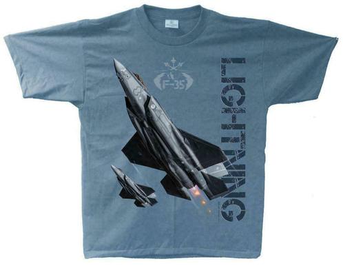 F-35 Lightning t-shirts en vele andere vliegtuigtypen, Verzamelen, Militaria | Algemeen, Luchtmacht, Amerika, Overige typen, Ophalen