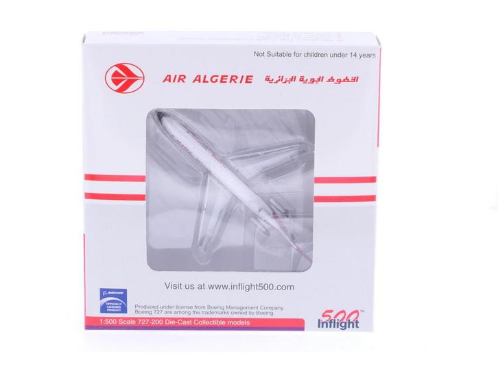 Schaal 1:500 Inflight 500 IF5722004 Air Algerie Boeing 72..., Hobby en Vrije tijd, Modelbouw | Vliegtuigen en Helikopters, Gebruikt