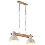 vidaXL Hanglamp industrieel 25 W E27 109 cm zilverkleurig, Verzenden, Nieuw