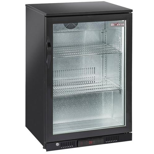 Diverso By Diamond Barkoelkast Glas Deur | Back Bar | 133L |, Witgoed en Apparatuur, Koelkasten en IJskasten, Ophalen of Verzenden
