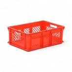 Gebruikte Euronorm stapelbakken wanden + bodem geperforeerd, Doe-het-zelf en Verbouw, Kratten en Dozen, Ophalen of Verzenden, Gebruikt