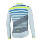 Rogelli Stripe Winterjack Heren Grijs/Fluor/Blauw, Rogelli, Nieuw, Overige maten, Bovenkleding