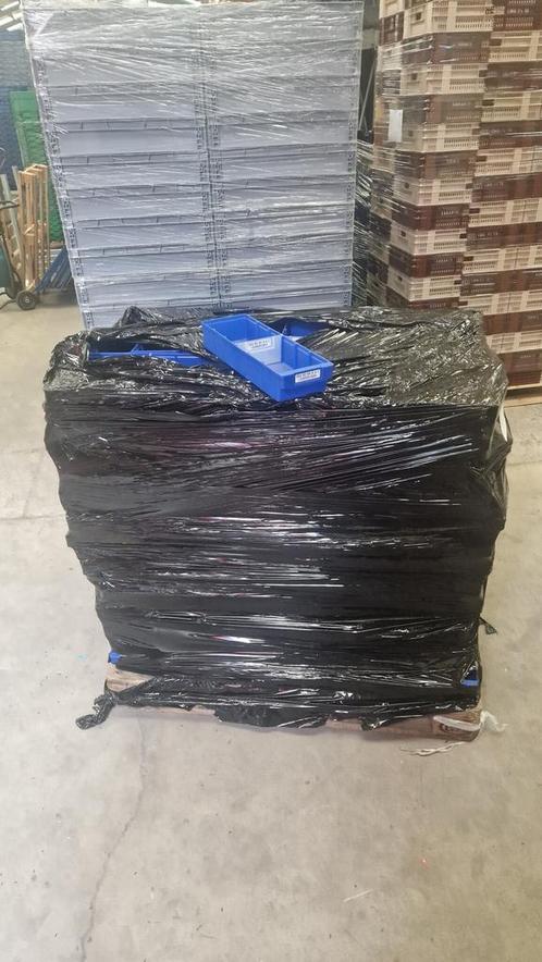 Stellingbak kunststof 495x150x80 mm blauw, gebruikt -, Zakelijke goederen, Kantoor en Winkelinrichting | Magazijn, Stelling en Opslag