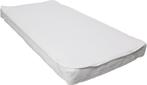 MamaLoes Wit Jersey 60 x 120 cm Waterproof Matrasbeschermer, Verzenden, Nieuw