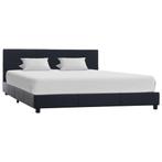 vidaXL Bedframe kunstleer zwart 120x200 cm, Huis en Inrichting, Slaapkamer | Bedden, Overige materialen, Verzenden, Zwart, Nieuw