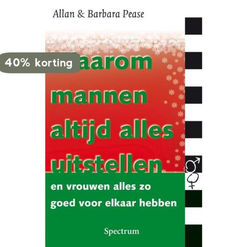 Waarom mannen altijd alles uitstellen 9789027464965, Boeken, Psychologie, Gelezen, Verzenden