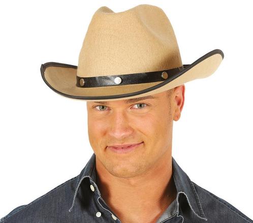 Lichtbruine Cowboy Hoed, Hobby en Vrije tijd, Feestartikelen, Nieuw, Verzenden