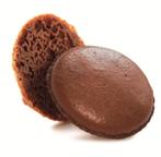 Pidy Chewy Macarons Chocolade Ø7cm 64st., Nieuw, Verzenden