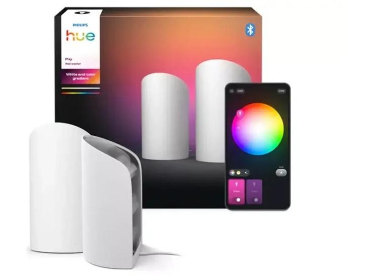 Philips Hue Play - Wall Washer - Multi-color - (2-pack), Huis en Inrichting, Lampen | Losse lampen, Zo goed als nieuw, Verzenden