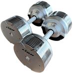 LION TITANSILVER Verstelbare Dumbbells 4 t/m 32,5 kilogram, Sport en Fitness, Fitnessmaterialen, Ophalen of Verzenden, Nieuw, Benen