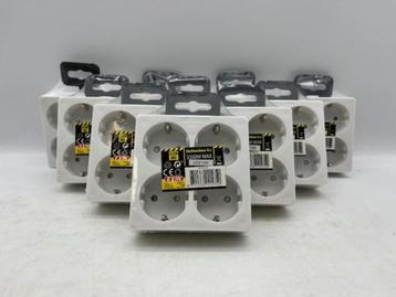 Veiling - 10 x Exin Stekkerdoos 3500W beschikbaar voor biedingen