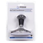 Benson Stuurknop - Metaal - Chroom - Max. stuurdikte 35 m..., Ophalen of Verzenden, Nieuw