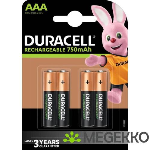Duracell AAA Oplaadbare batterijen (4 stuks), Computers en Software, Accu's en Batterijen, Nieuw, Verzenden