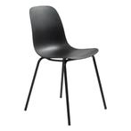 *WOONWINKEL* Kunststof Kuipstoel Zwart, Huis en Inrichting, Stoelen, Verzenden, Nieuw, Zwart, Kunststof