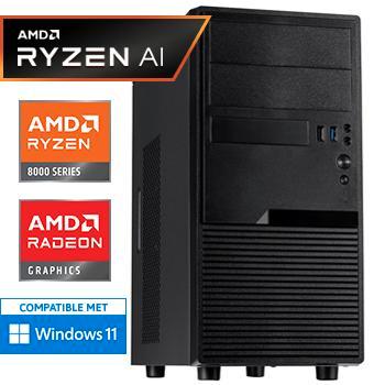 Ryzen 7 8700G - Radeon 780M - 32GB DDR5 - 1000GB Desktop PC, Computers en Software, Desktop Pc's