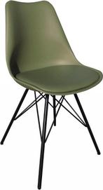 2dekans | Kick Kuipstoel Metaal Luuk - Groen, Huis en Inrichting, Ophalen of Verzenden, Zo goed als nieuw