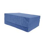 Logeermatras Navy Blue  - opvouwbaar matras - 195x80x15 c..., Ophalen of Verzenden, Nieuw