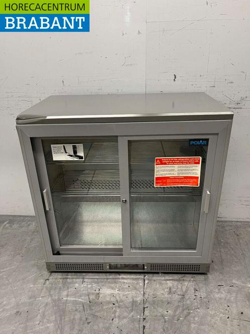 RVS Polar CC601 Backbar Barkoeling Glazen schuifdeuren 223, Zakelijke goederen, Horeca | Keukenapparatuur, Nieuw zonder verpakking